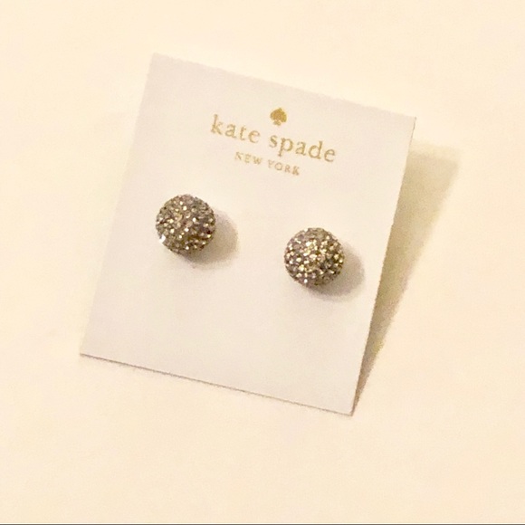 Kate Spade Black stud earrings - Picture 6 of 6